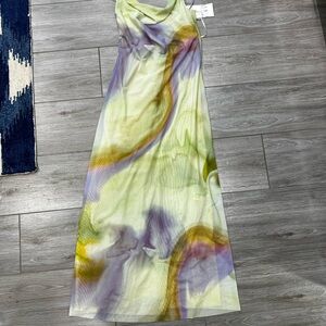 Zara Light Green Mesh Top